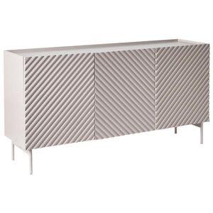 Beliani SIDEBOARD se 3 dveřmi Světle béžový Yaraka obraz
