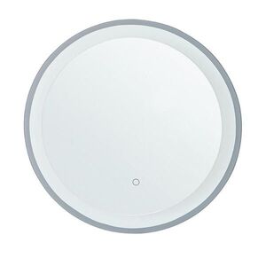 Beliani KOUPELNOVÉ ZRCADLO s LED osvětlením 58 cm Brinay obraz