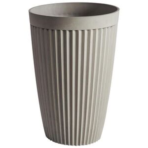 Beliani KVĚTINÁČ Béžový Kola obraz