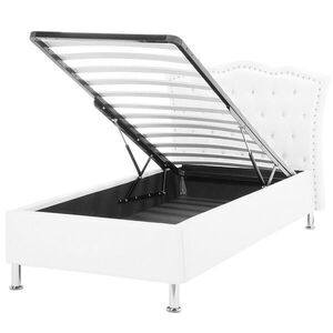 Beliani POSTEL 90/200 cm Bílá Metz obraz