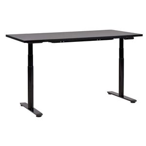 Beliani VÝŠKOVĚ NASTAVITELNÝ Psací stůl Elektrický 160/72 cm Černý Destin IV obraz