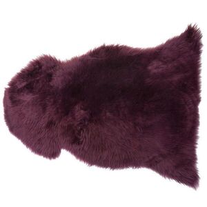 Beliani CHLUPATÁ OVČÍ KŮŽE Uluru 100/110/65 cm obraz