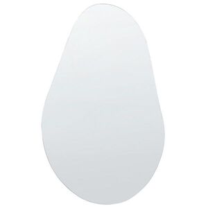 Beliani NÁSTĚNNÉ ZRCADLO Stříbrné 40/65 cm Aubagne obraz