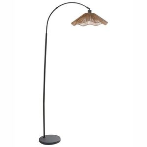 Beliani STOJACÍ LAMPA Přírodní Migori obraz