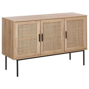 Beliani SIDEBOARD Světlejší Odstín dřeva Pasco obraz