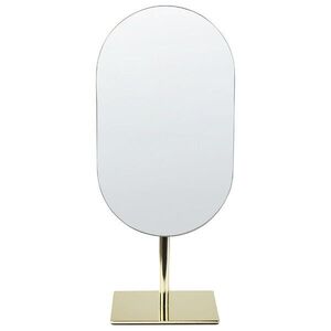 Beliani KOSMETICKÉ ZRCADLO 16/37cmGoldCANTAL Cantal obraz