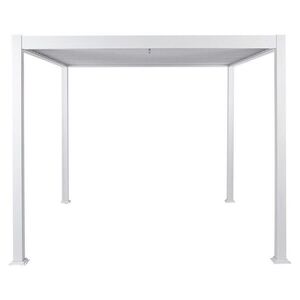 Beliani ZAHRADNÍ PERGOLA Bílá Forno II obraz