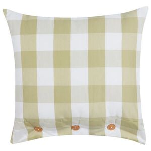 Beliani DEKORATIVNÍ polštář Světle zelený 45/45 cm Tamnine obraz
