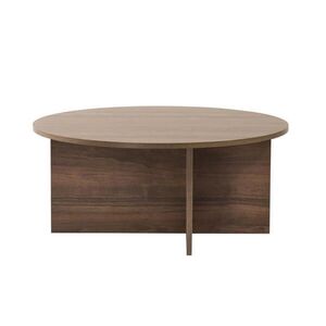Calicosy KONFERENČNÍ stolek se zaoblenou deskou, délka 90 cm - SOLEIL obraz