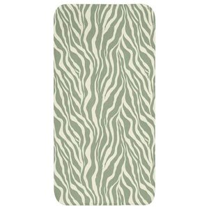 OnlyWow KOUPELNOVÁ PŘEDLOŽKA Zebra - Motiv - zelená 60x120 cm obraz