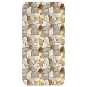 OnlyWow KOUPELNOVÁ PŘEDLOŽKA Mozaika - Mramor - Zlato 60x120 cm obraz