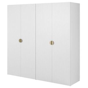 Selsey ŠATNÍ SKŘÍŇ Moonir bílá, 200 cm obraz