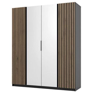 Selsey ŠATNÍ SKŘÍŇ Kaja černá, 200 cm obraz