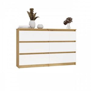 RAUMHIRSCH FURNITURE KOMODA Artisan, bílá 120/75/30 obraz