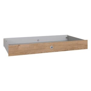 luma-home ZÁSUVKOVÁ SKŘÍŇKA K DĚTSKÉ POSTÝLCE B137/V17/H71 cm, ladící k dětskému pokoji v provedení bílá a dub (22811, 22812, 22813) / 22814-02 obraz