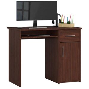 RAUMHIRSCH FURNITURE PSACÍ STŮL Tmavě hnědý 74/90/50 obraz
