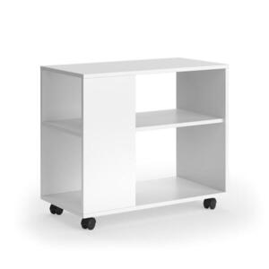 Vicco KONFERENČNÍ STOLEK Marian Bílá 70 x 36.6 cm s kolečky obraz