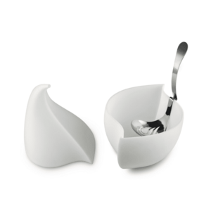Designová servírovací mísa Nunziatella, bílá - Alessi obraz