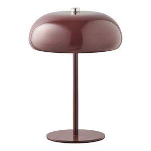 Stolní lampa Margate, dobíjecí, bordeaux - House Nordic obraz