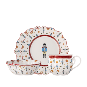 Snídaňový set pro 2 osoby, 6 ks, motiv Louskáček, kolekce Toy's Delight - Villeroy & Boch obraz