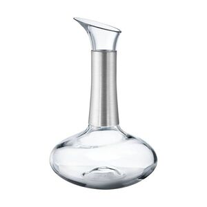 Křišťálová karafa Koppel se stříbrným drátem - Georg Jensen obraz