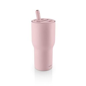 Cestovní termosklenice Sip'n'Go 0, 6 l s brčkem, růžová Funky ballerina - Eva Solo obraz