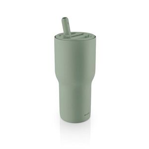 Cestovní termosklenice Sip'n'Go 0, 6 l s brčkem, zelená Green goddess - Eva Solo obraz