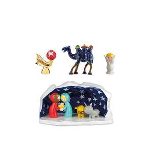 Porcelánový betlém "Happy Eternity Baby", set 4 ks - Alessi obraz