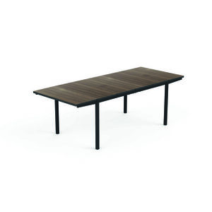 KETER Rozkládací zahradní stůl DEPORTO | 200-280cm walnut / graphite obraz