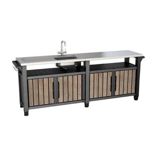 KETER Stůl UNION COOK 415l | Ashwood obraz