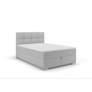 Elvisia Manželská postel ALPINA Boxspring | 120 x 200 cm Barva: Šedá / Vinci 07 obraz