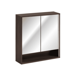 ArtCom Zrcadlová LED skříňka DOROTHY RISTRETTO 84-80-2D | 80 cm obraz