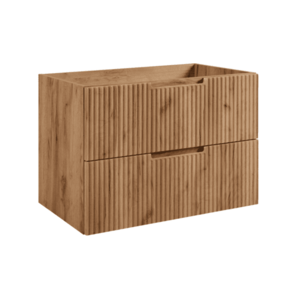 Elvisia Skříňka pod umyvadlo VENA craft zlatý | 80 cm obraz