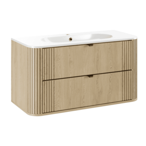 ArtCom Koupelnová skříňka s umyvadlem OVALIA Cremona U100/1 | 100 cm obraz