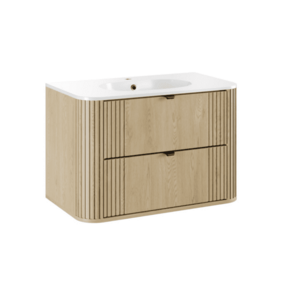 ArtCom Koupelnová skříňka s umyvadlem OVALIA Cremona U80/1 | 80 cm obraz