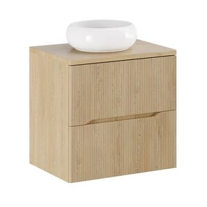 ArtCom Koupelnová skříňka s deskou a umyvadlem NORDIC Cremona DU60/1 | 60 cm obraz