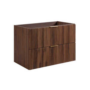 Elvisia Skříňka pod umyvadlo FLOW Oak walnut 80 2S | 80 cm obraz