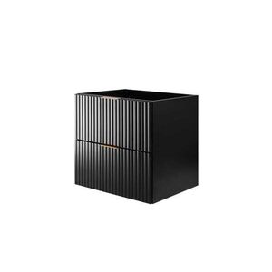 Elvisia Skříňka pod umyvadlo FLOW Black 60 2S | 60 cm obraz