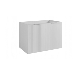 Elvisia Skříňka pod umyvadlo FLOW White 80 2D | 80 cm obraz