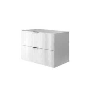 Elvisia Skříňka pod umyvadlo FLOW White 80 2S | 80 cm obraz