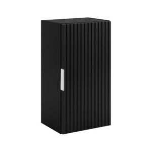 Elvisia Závěsná skříňka do koupelny FLOW Black 68 cm obraz