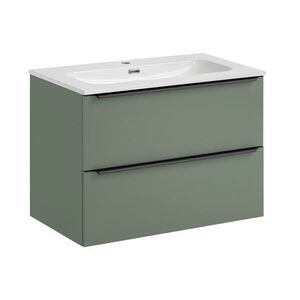 ArtCom Koupelnová skříňka s umyvadlem SOMBRA GREEN U80/1 | 80 cm obraz