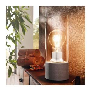 Eglo 94549 - Stolní lampa TORVISCO 1xE27/60W/230V šedá 94549 obraz