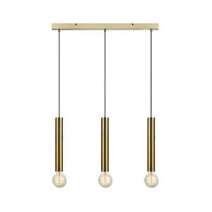 Markslöjd 108261 - Lustr na lanku SENCILLO 3xE27/40W/230V zlatá 108261 obraz