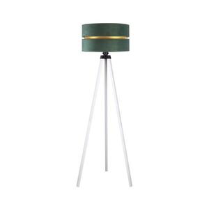- Stojací lampa DUO 1xE27/60W/230V pr. 44 cm zelená/bílá AS0465+DU83556 obraz