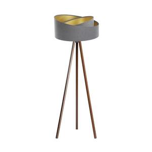 Stojací lampa GALAXY 1xE27/60W/230V šedá/wenge AS0462+BS0386 obraz