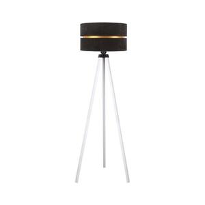 - Stojací lampa DUO 1xE27/60W/230V pr. 44 cm černá/bílá AS0465+DU83525 obraz