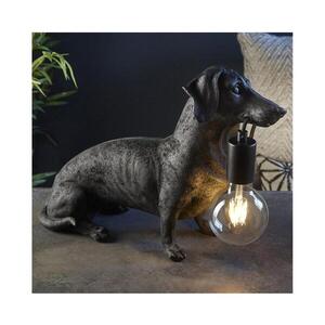 Endon 101188 - Stolní lampa DACHSHUND 1xE27/10W/230V černá 101188 obraz