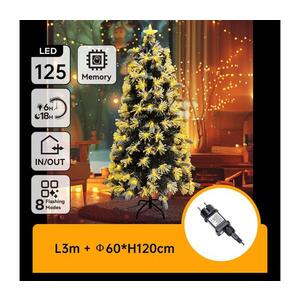 B.V. - LED Ven. ván. stromek 125xLED/6W/230V/8 funkcí 120cm IP44 teplá bílá B10303Y2M obraz