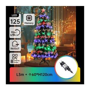 B.V. - LED RGBY Ven. ván. stromek 125xLED/6W/230V/8 funkcí 120cm IP44 B10303Y2Y obraz
